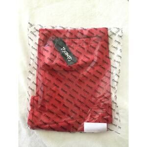 THANTH Womens Capri Yoga Lounge Pants XL Red NIP